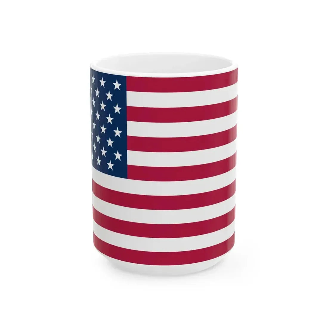 Possible 52-star U.S. flag (United States) White Coffee Mug 15oz - Go Mug Yourself