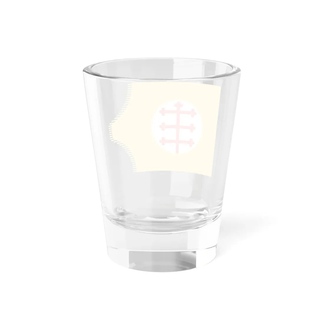 Possible Flag of the Kingdom of Alodia c. 1350 (Sudan) Shot Glass 1.5oz - Go Mug Yourself