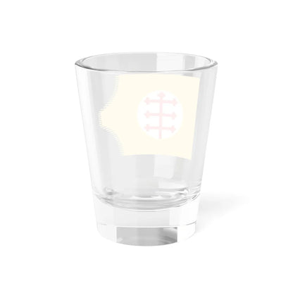 Possible Flag of the Kingdom of Alodia c. 1350 (Sudan) Shot Glass 1.5oz - Go Mug Yourself