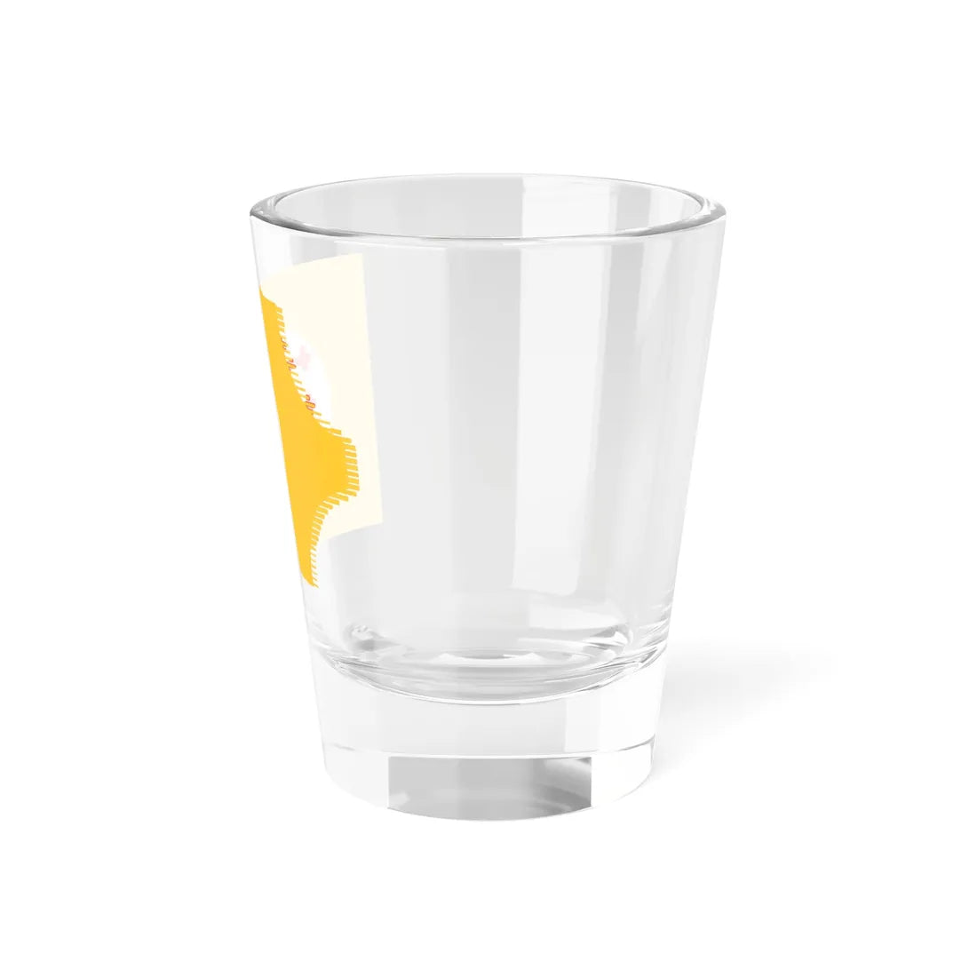 Possible Flag of the Kingdom of Alodia c. 1350 (Sudan) Shot Glass 1.5oz - Go Mug Yourself