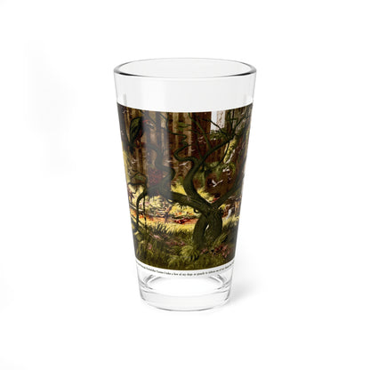 Post-Atomic-Apocalpse Rockefeller Center (Magazine Illustration) Pint Glass 16oz-16oz-Go Mug Yourself