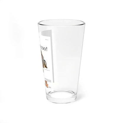 Post Bran Flakes ad, Ladies' Home Journal, September 1927 (Magazine Illustration) Pint Glass 16oz - Go Mug Yourself
