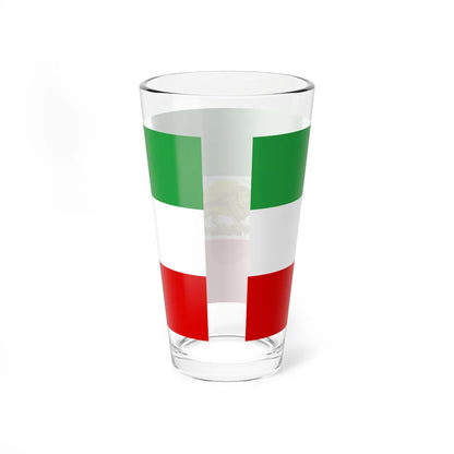 Post-constitutional Revolution State Flag of Persia (Iran) Pint Glass 16oz - Go Mug Yourself