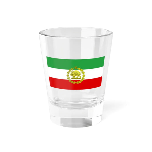 Post-constitutional Revolution War Flag of Persia (Iran) Shot Glass 1.5oz 1.5oz - Go Mug Yourself