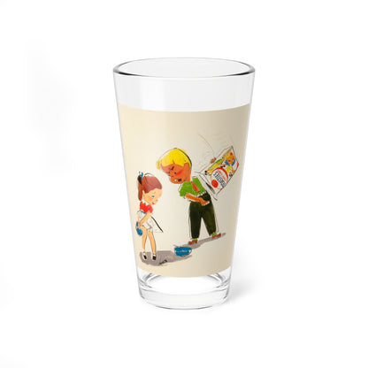 Post Toasties Corn Flake advertisement (Magazine Illustration) Pint Glass 16oz-16oz-Go Mug Yourself