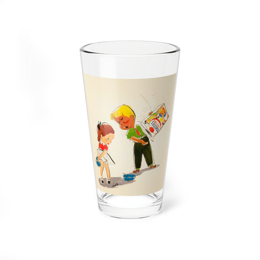 Post Toasties Corn Flake advertisement (Magazine Illustration) Pint Glass 16oz-16oz-Go Mug Yourself