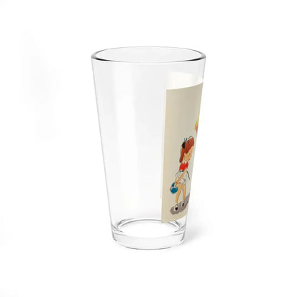 Post Toasties Corn Flake advertisement (Magazine Illustration) Pint Glass 16oz - Go Mug Yourself