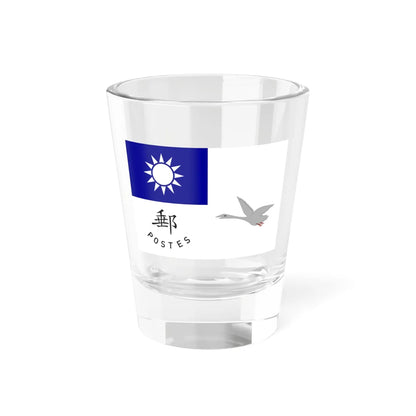 Postal Ensign of China 1929- 1935 (China) Shot Glass 1.5oz 1.5oz - Go Mug Yourself