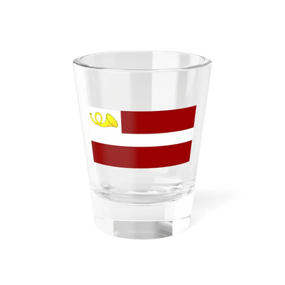 Postal Flag of Latvia (Latvia) Shot Glass 1.5oz 1.5oz - Go Mug Yourself