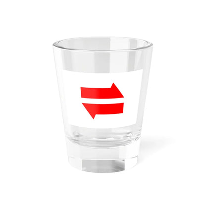 Postal flag of Mengjiang (China) Shot Glass 1.5oz 1.5oz - Go Mug Yourself