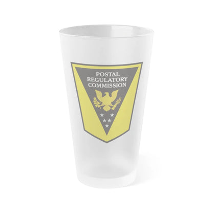 Postal Regulatory Commission - Frosted Pint Glass 16oz-16oz-Frosted-Go Mug Yourself