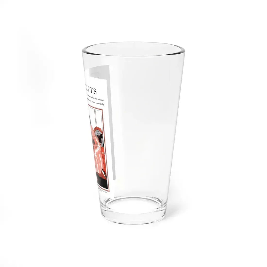 Postcripts, Pictorial Review, August 1930 (Magazine Illustration) Pint Glass 16oz - Go Mug Yourself