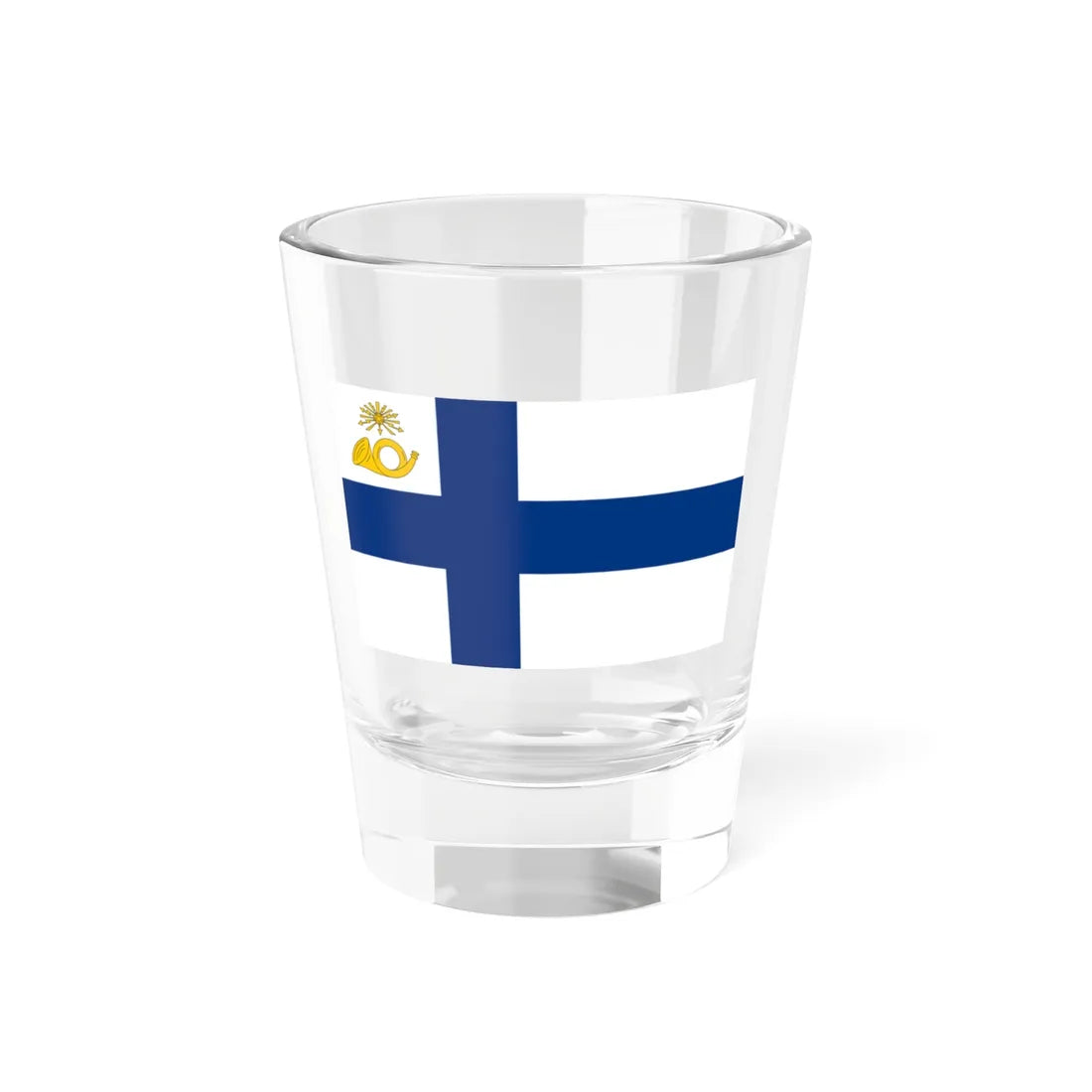Postilippu myöhäisempi malli (Finland) Shot Glass 1.5oz 1.5oz - Go Mug Yourself