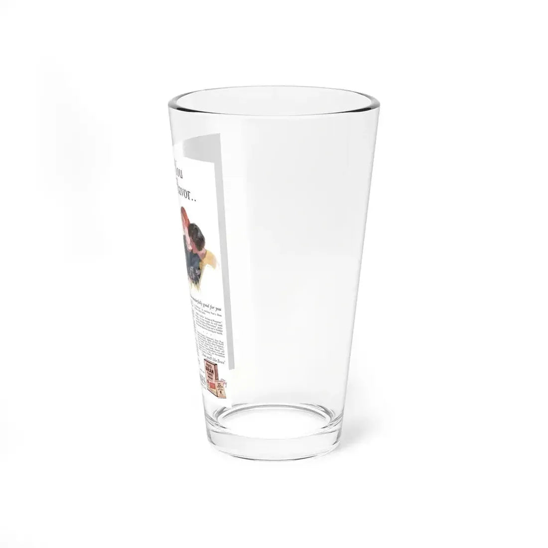 Postum ad, Good Housekeeping, April 1927 (Magazine Illustration) Pint Glass 16oz - Go Mug Yourself