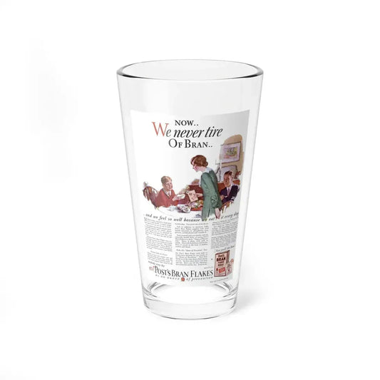 Postum ad, Good Housekeeping, June 1927 (Magazine Illustration) Pint Glass 16oz 16oz - Go Mug Yourself