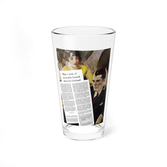 Postum ad, Ladies' Home Journal, October 1928 (Magazine Illustration) Pint Glass 16oz 16oz - Go Mug Yourself