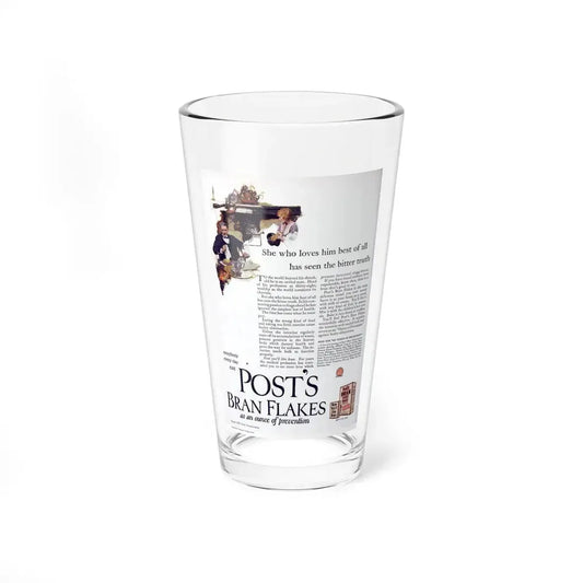 Postum adv, Good Housekeeping, August 1925 (Magazine Illustration) Pint Glass 16oz 16oz - Go Mug Yourself