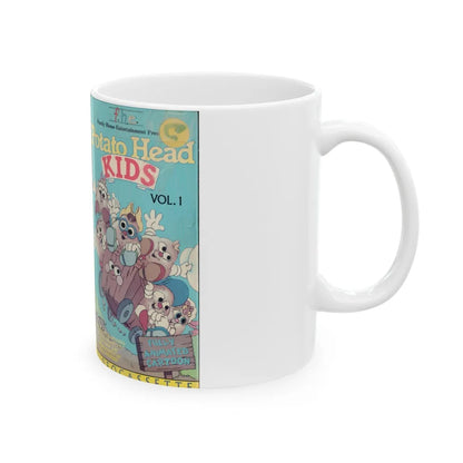 POTATO HEAD KIDS VOLUME 1 (VHS COVER) - White Coffee Mug-Go Mug Yourself