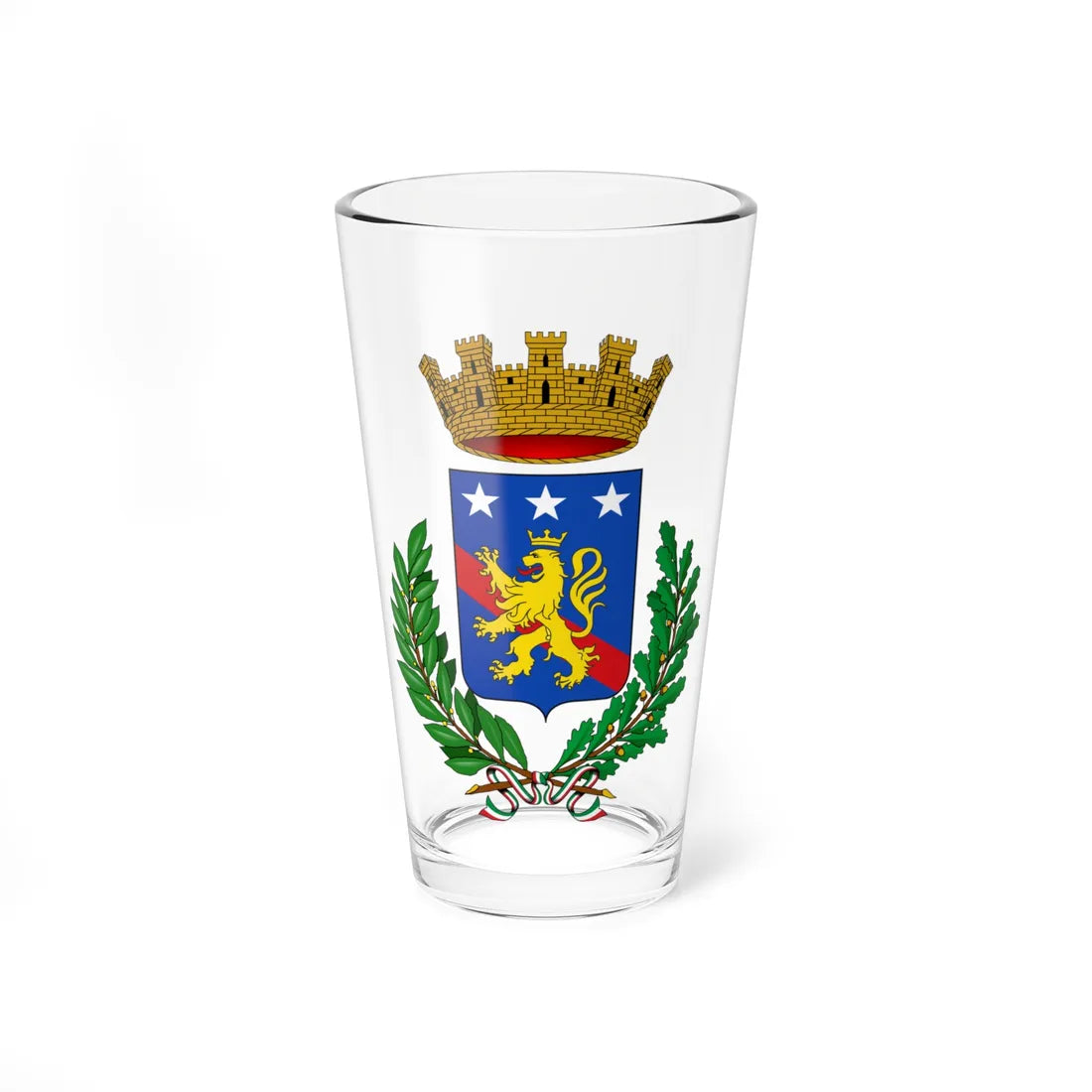 Potenza-Stemma (Italy) (Coat of Arms) Pint Glass 16oz 16oz - Go Mug Yourself