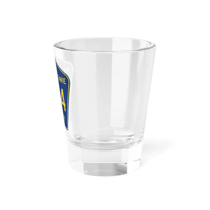 Pottawattamie County Route L34 IA (Iowa) (Road Sign) Shot Glass 1.5oz - Go Mug Yourself