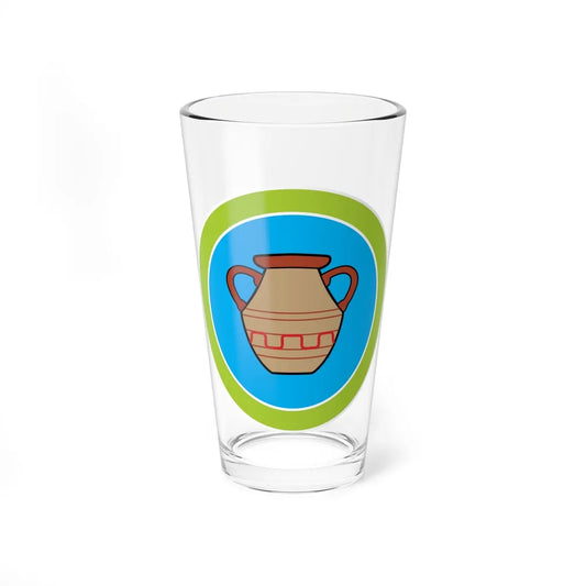 Pottery (Boy Scout Merit Badge) Pint Glass 16oz-16oz-Go Mug Yourself