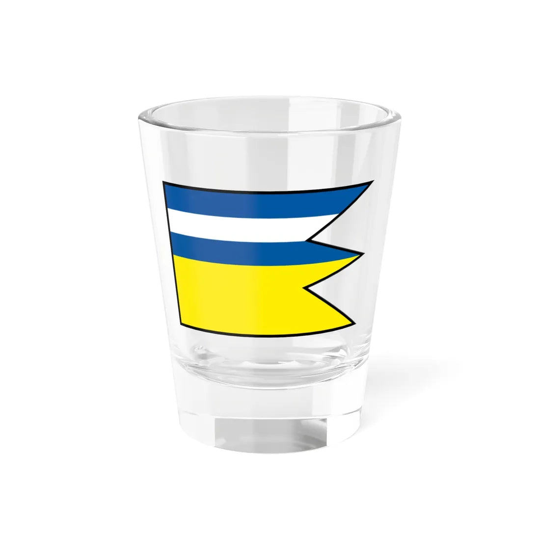 Povoda Dunajska Streda Flag (Slovakia) Shot Glass 1.5oz 1.5oz - Go Mug Yourself