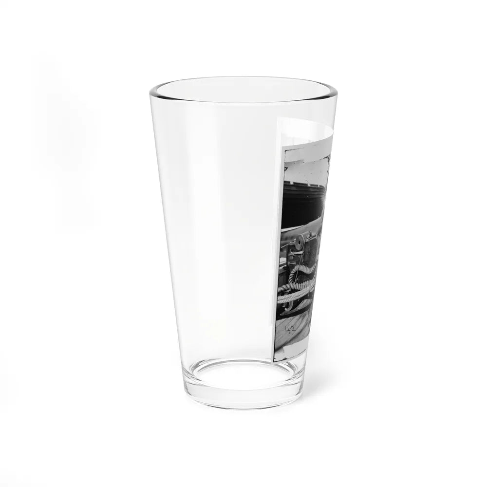 Powder Monkey By Gun Of U.S.S. New Hampshire Off Charleston, S.C. (U.S. Civil War) Pint Glass 16oz-Go Mug Yourself