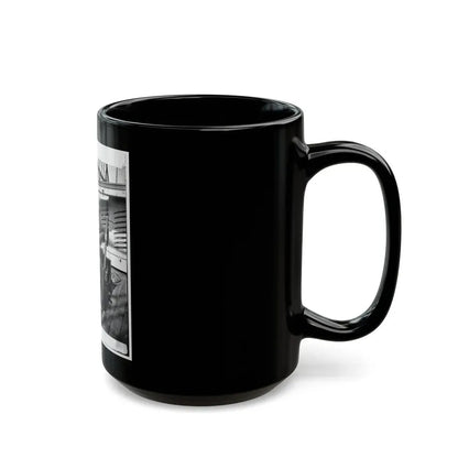 Powder Monkey By Gun Of U.S.S. New Hampshire Off Charleston, S.C. (U.S. Civil War) Black Coffee Mug - Go Mug Yourself