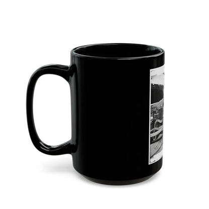 Powder Monkey By Gun Of U.S.S. New Hampshire Off Charleston, S.C. (U.S. Civil War) Black Coffee Mug - Go Mug Yourself