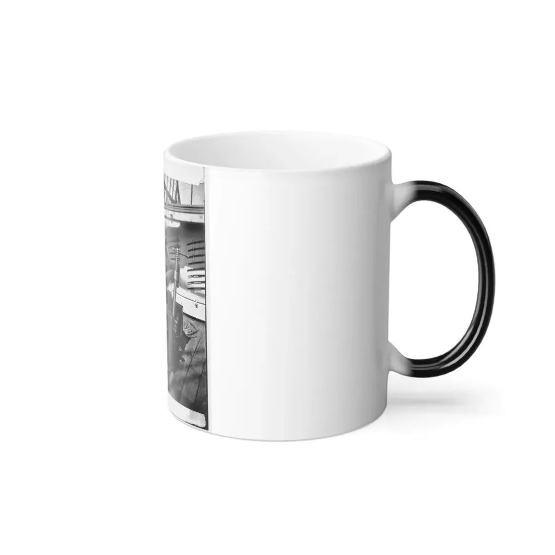 Powder Monkey by Gun of U.S.S. New Hampshire Off Charleston, S.C. (U.S. Civil War) Color Changing Coffee Mug 11oz - Go Mug Yourself