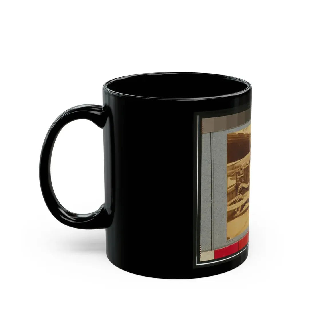 Powder Monkey  On U.S.S. New Hampshire, Off Charleston, S.C. (U.S. Civil War) Black Coffee Mug - Go Mug Yourself