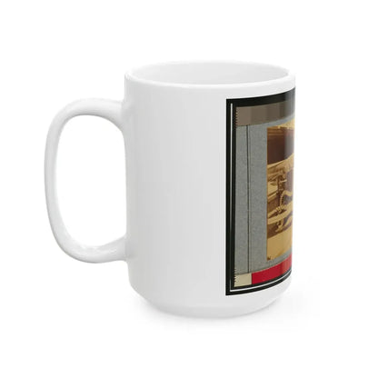 Powder Monkey  On U.S.S. New Hampshire, Off Charleston, S.C. (U.S. Civil War) White Coffee Mug - Go Mug Yourself