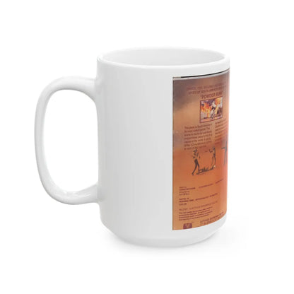 POWDERBURN (VHS COVER) - White Coffee Mug-Go Mug Yourself