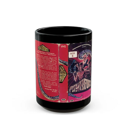 POWER FORCE (VHS COVER) - Black Coffee Mug-15oz-Go Mug Yourself