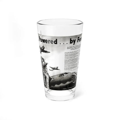 Powered ... by Ford, Liberty, June 26, 1943 (Magazine Illustration) Pint Glass 16oz 16oz - Go Mug Yourself