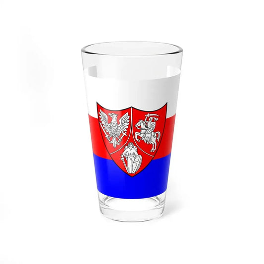 Powstanie Styczniowe flag (Poland) Pint Glass 16oz 16oz - Go Mug Yourself
