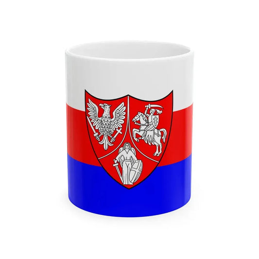 Powstanie Styczniowe flag (Poland) White Coffee Mug 11oz - Go Mug Yourself