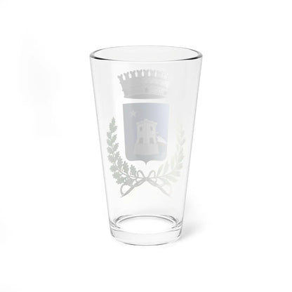 Pozzallo-Stemma (Italy) (Coat of Arms) Pint Glass 16oz - Go Mug Yourself