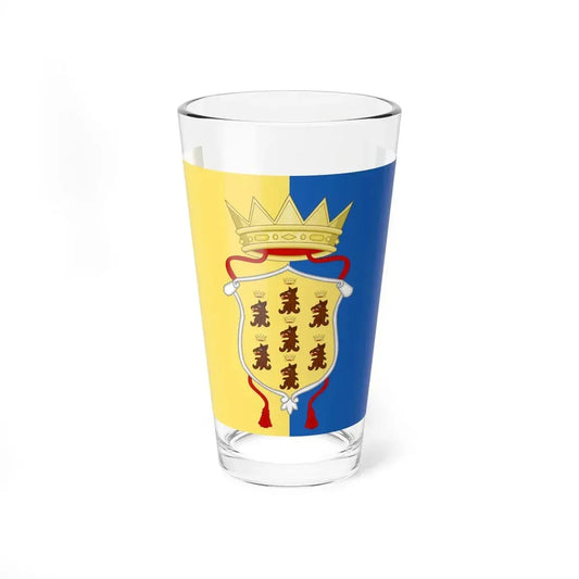 Pozzuoli-Bandiera (Italy) Pint Glass 16oz 16oz - Go Mug Yourself