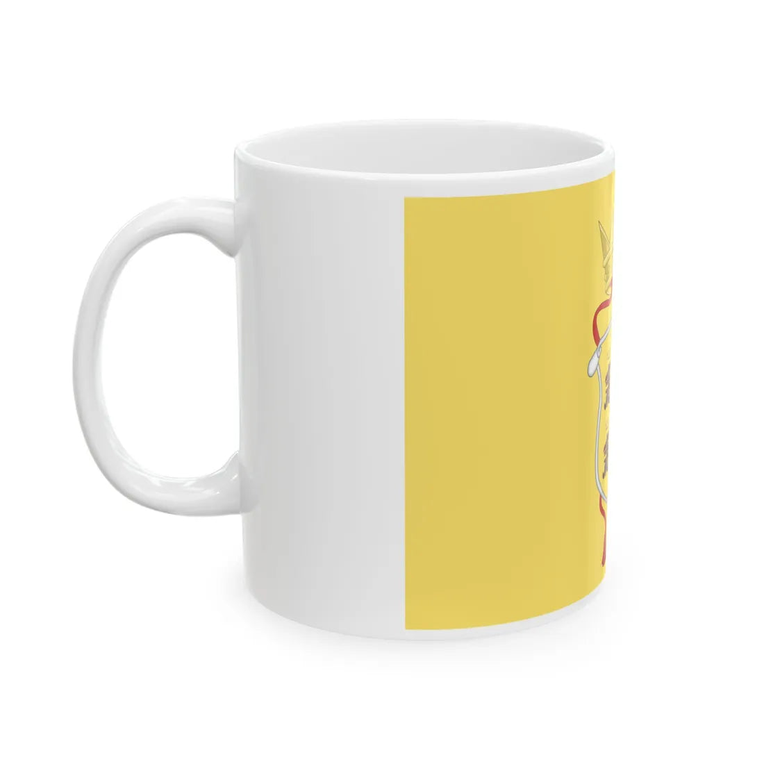 Pozzuoli-Bandiera (Italy) White Coffee Mug - Go Mug Yourself