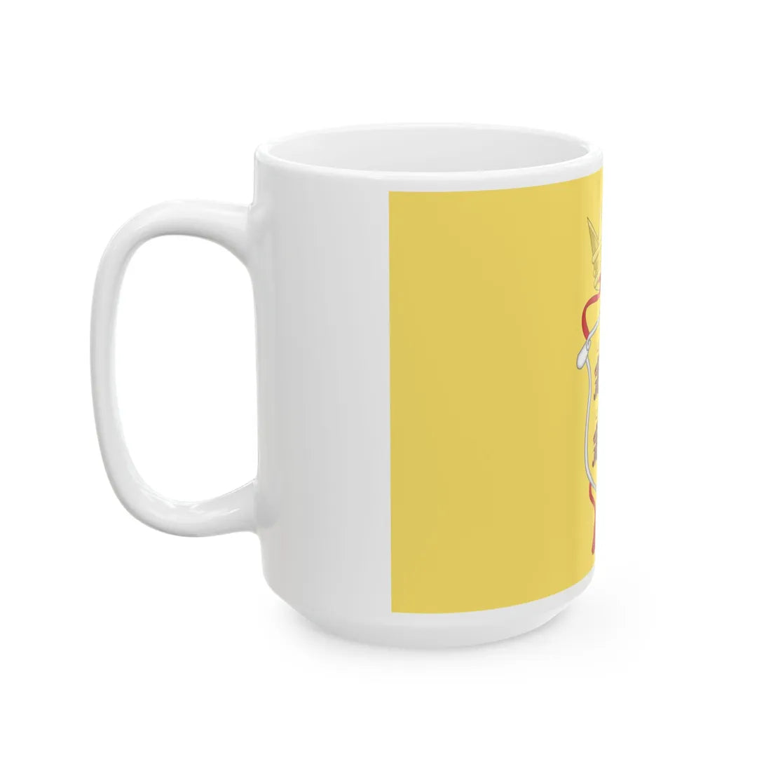 Pozzuoli-Bandiera (Italy) White Coffee Mug - Go Mug Yourself
