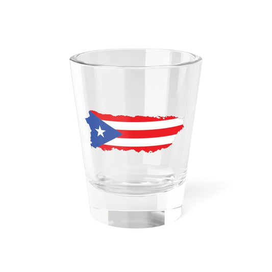 PR flag island (United States) Shot Glass 1.5oz 1.5oz - Go Mug Yourself