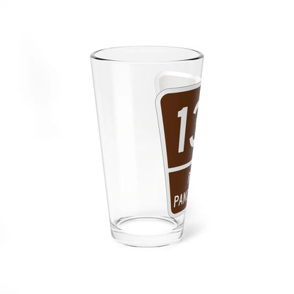 PR old scenic route 135 (Puerto Rico) (Road Sign) Pint Glass 16oz - Go Mug Yourself