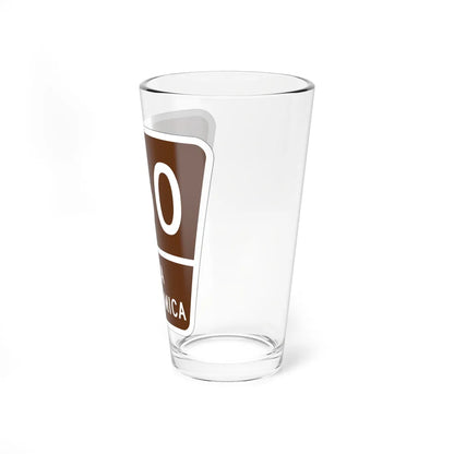 PR old scenic route 760 (Puerto Rico) (Road Sign) Pint Glass 16oz - Go Mug Yourself
