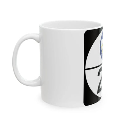 PR old toll road 22 (Puerto Rico) (Road Sign) White Coffee Mug - Go Mug Yourself