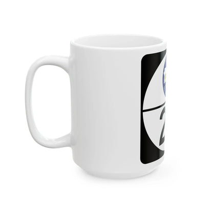 PR old toll road 22 (Puerto Rico) (Road Sign) White Coffee Mug - Go Mug Yourself