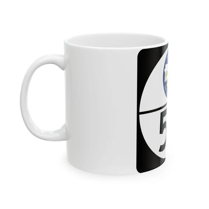 PR old toll road 52 (Puerto Rico) (Road Sign) White Coffee Mug - Go Mug Yourself