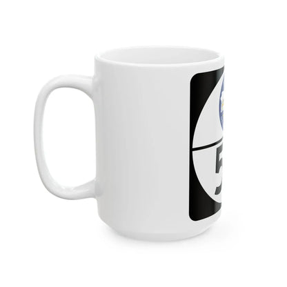 PR old toll road 52 (Puerto Rico) (Road Sign) White Coffee Mug - Go Mug Yourself