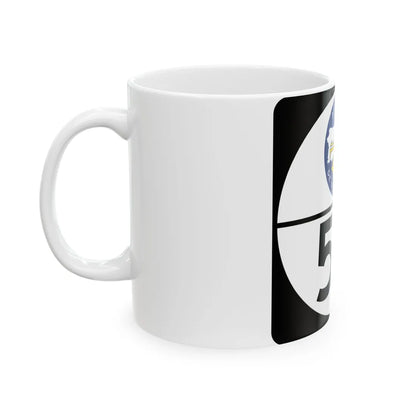 PR old toll road 53 (Puerto Rico) (Road Sign) White Coffee Mug - Go Mug Yourself