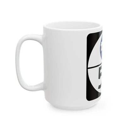 PR old toll road 53 (Puerto Rico) (Road Sign) White Coffee Mug - Go Mug Yourself